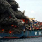 Burning_container_ship_public_domain