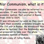 war communism